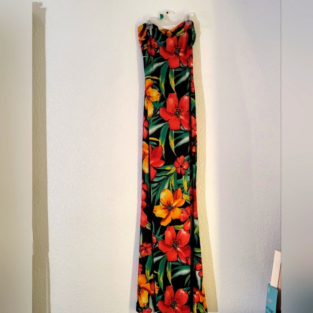 Small colorful long dress